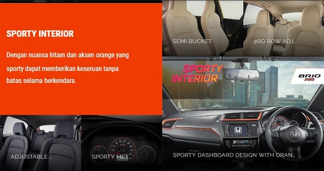 Interior All New Honda Brio 2