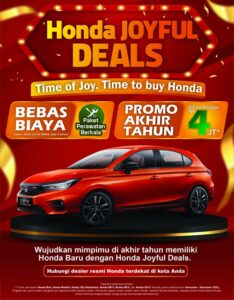 Promo Brio Banyak Untungnya! Promo Honda Akhir Tahun 2021